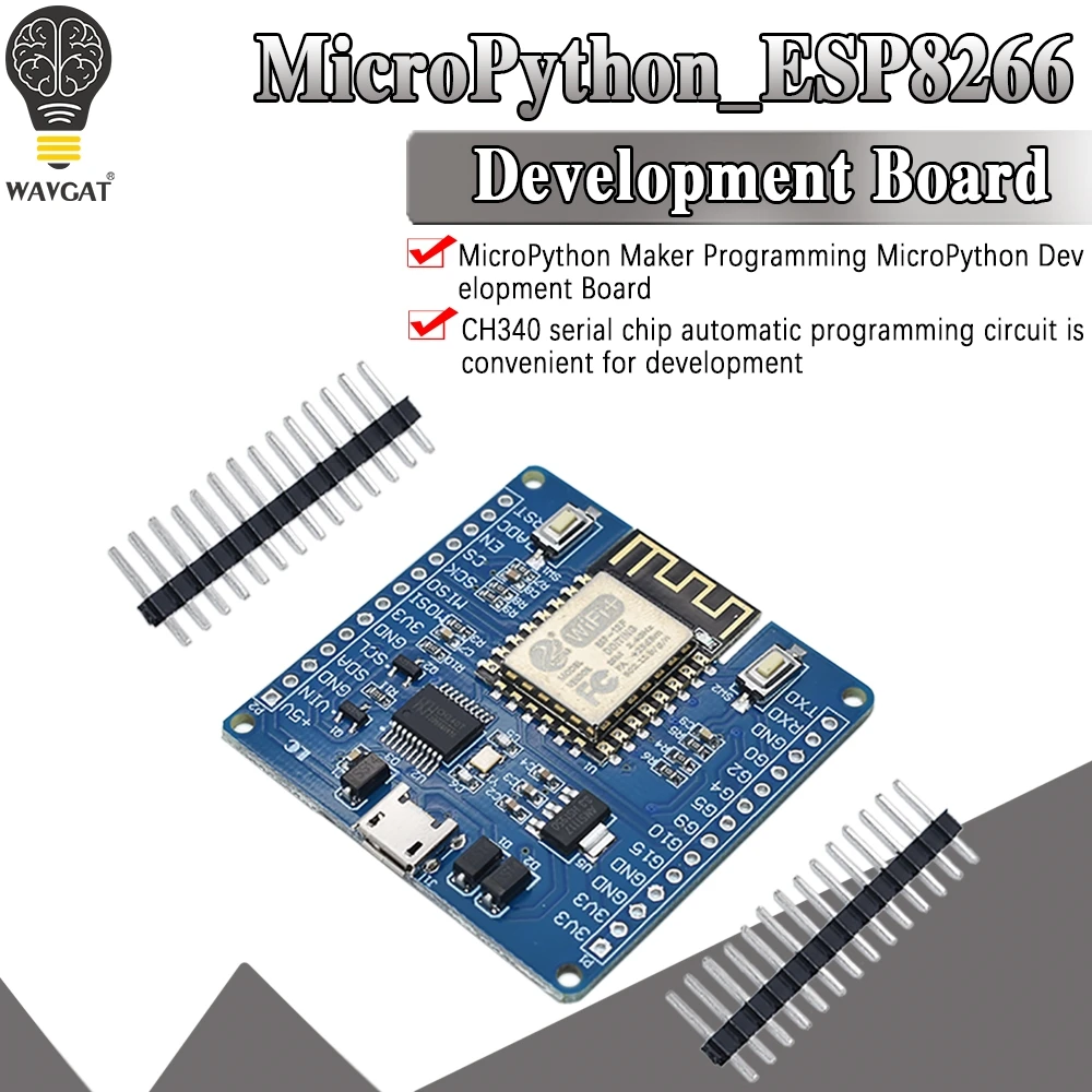 

Программирование микрофипона ESP8266, плата разработки MicroPython, автоматическая запись