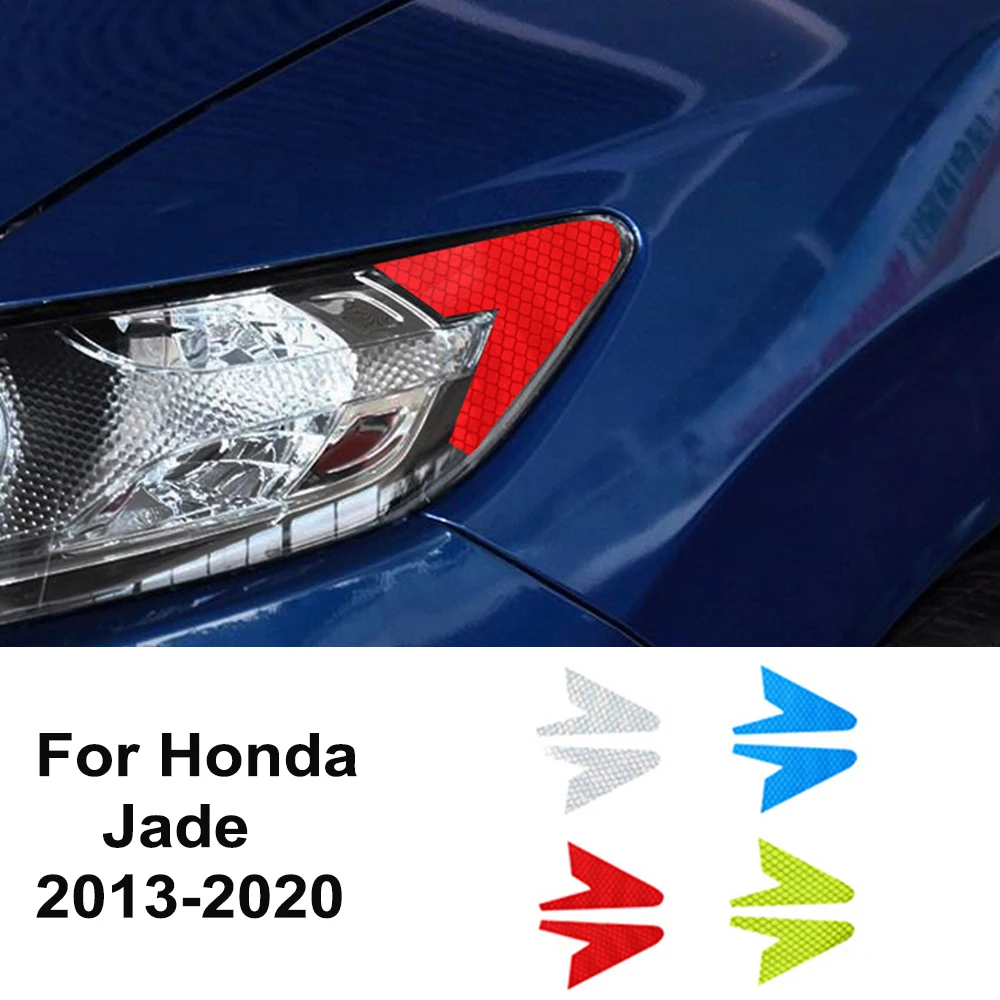 

Car Reflective Stickers and Decals for Honda Jade 2013-2020 Auto Headlight Modified Decorative Warning Stickers Car Accessories