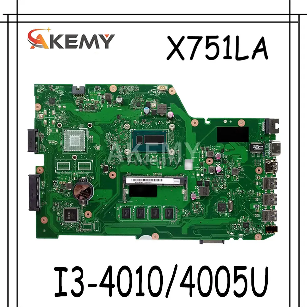 Материнская плата Akemy для ноутбука Asus X751LA X751LAB X751LD X751L X751 | Компьютеры и офис
