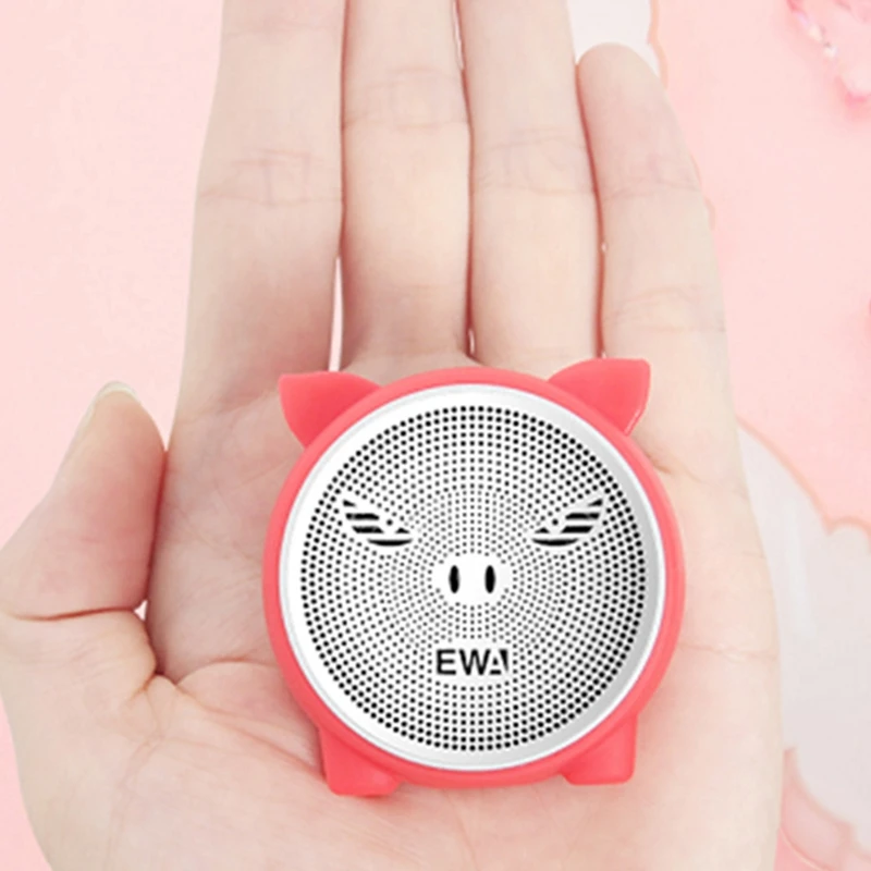 Уличный портативный мини-динамик EWA A101C с Bluetooth беспроводной динамик FM-радио |