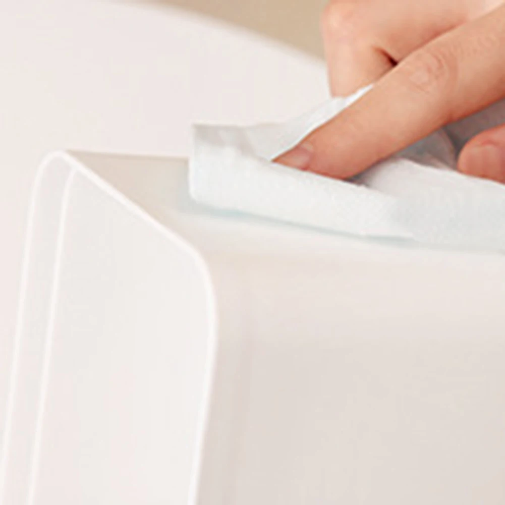 Домашняя кухонная круглая/квадратная деревянная коробка для салфеток чехол