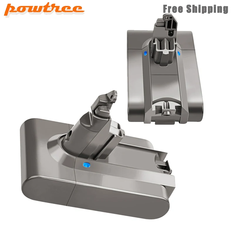Сменный литий ионный аккумулятор Powtree 21 6 в 4000 мАч для Dyson V6 DC61 DC62 DC72 DC58 DC59 DC74 965874
