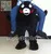 Black Bear Маскарадный костюм на плечо, вечерние костюмы для костюмированных игр, одежда для рекламы, карнавал, Хэллоуин, для взрослых - Цвет: Black Bear