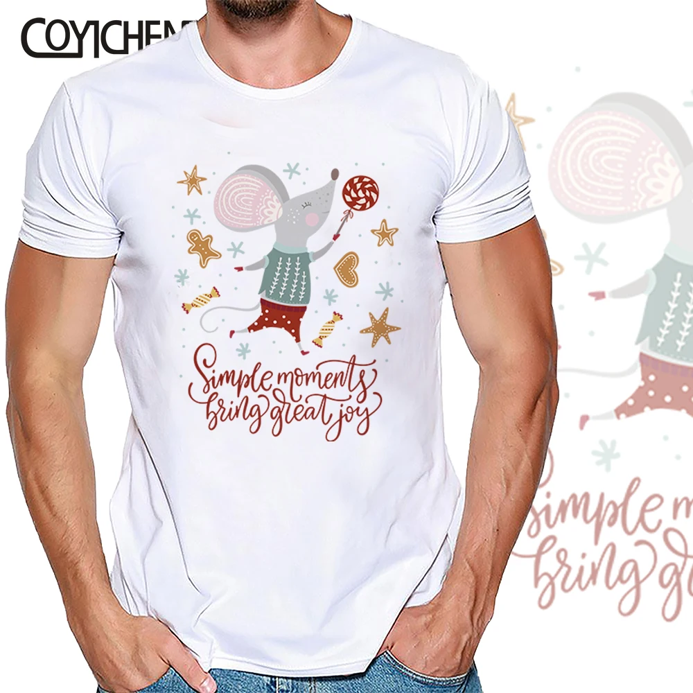 

Cartoon cute mouse customize t-shirt men modal O-neck large size fashion top short sleeve oversized homme couple COYICHENOL