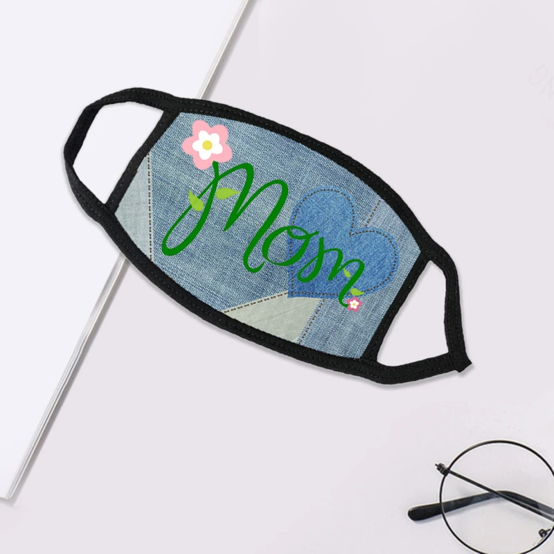 

Summer Fashion Mask Comfortable Women Masks Mother'S Day Gift Adult Breathable Printed Mother's Day Mask 12 Styles