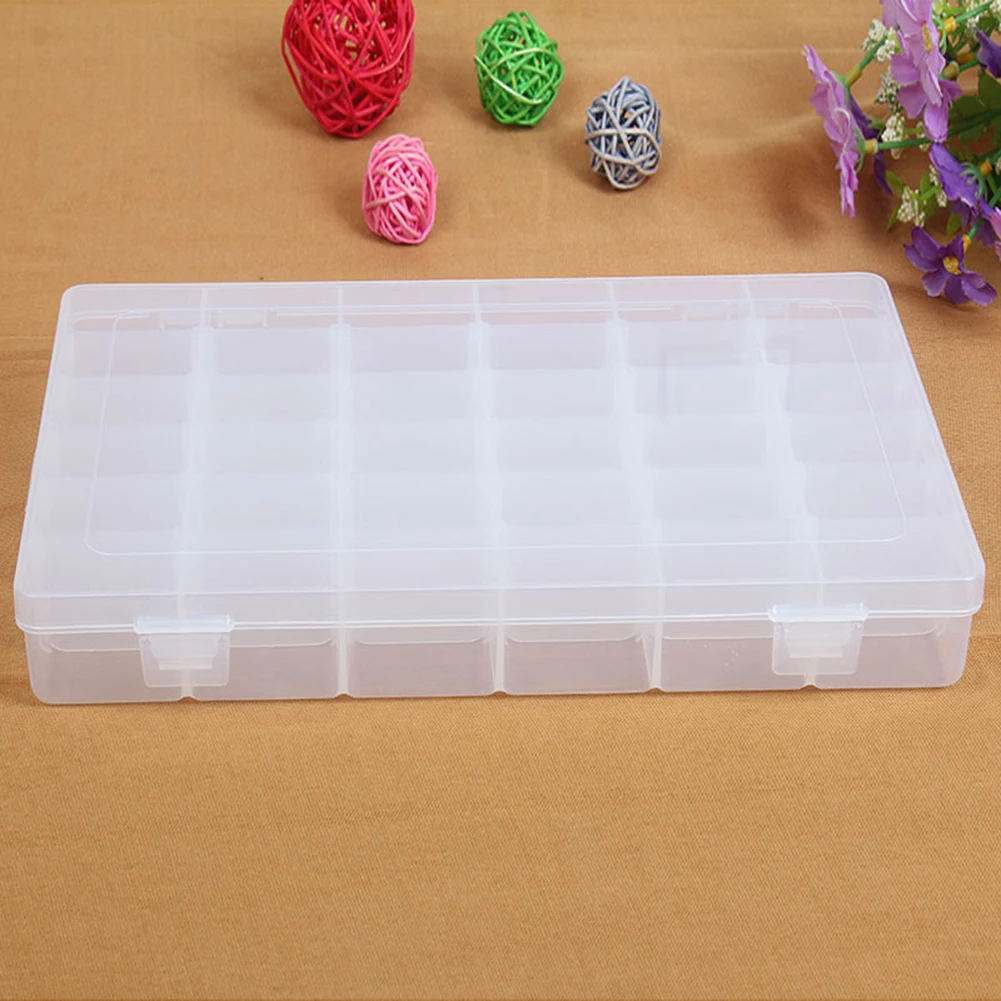 36 Grid Detachable Clear Jewelry Storage Box Bead Earring Fishing Hook Container Portable Small Accessories | Украшения и