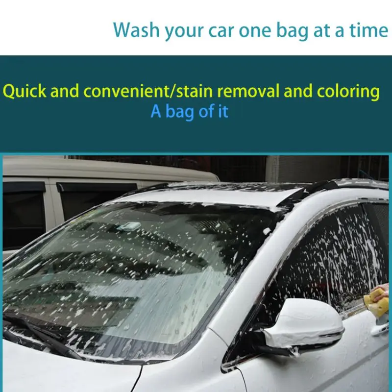 Концентрированный бытовой очиститель пены для автомобиля быстрый раствор один