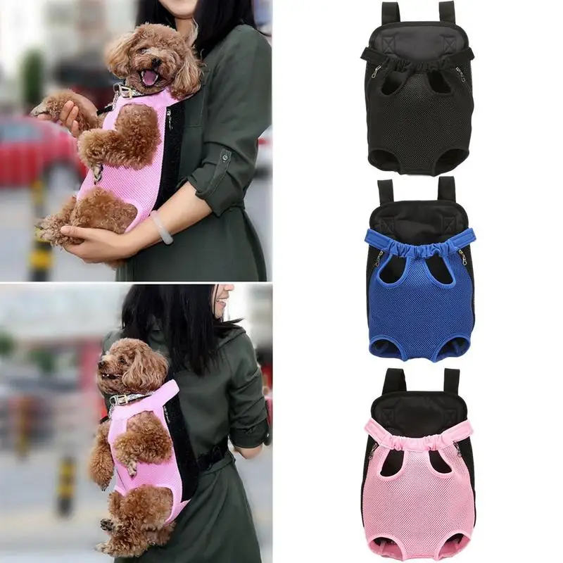 Регулируемый рюкзак для собак Petshy дышащая переноска щенков кенгуру легко