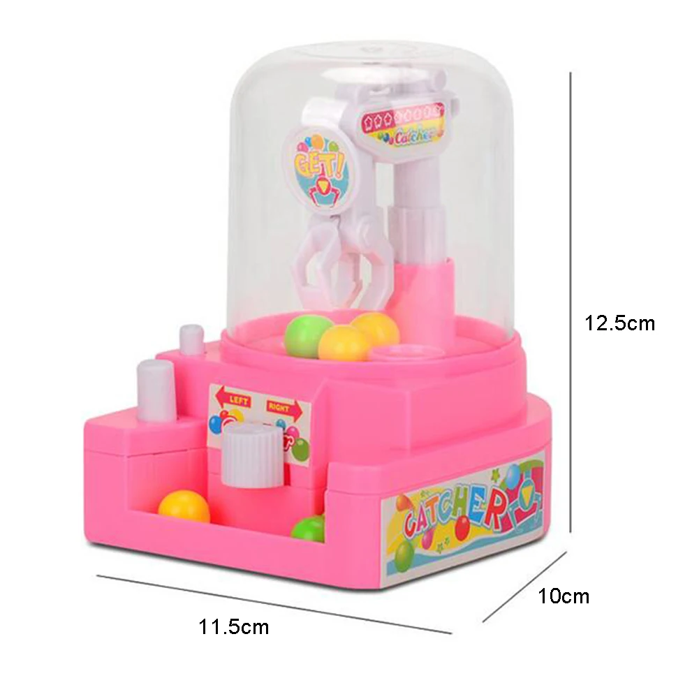 Детский мини ручной захват шариков Игрушечная машина конфет интерактивная игра
