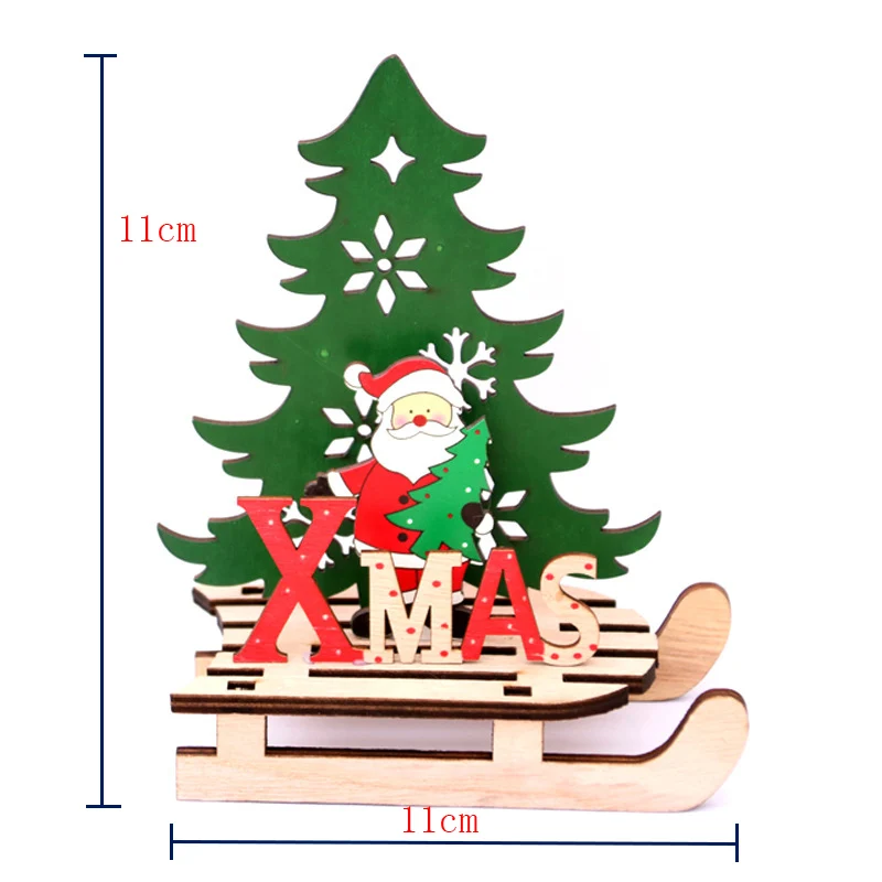 2019 деревянный олень Рождественское украшение для дома рождественские украшения