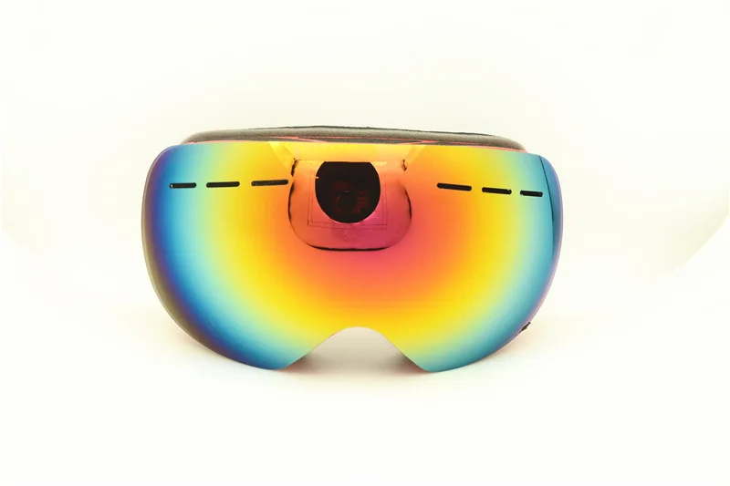 Для взрослых Лыжный Спорт очки большие сферические Gafas сноуборд мужские и женские лыжные очки двухслойные противотуманные