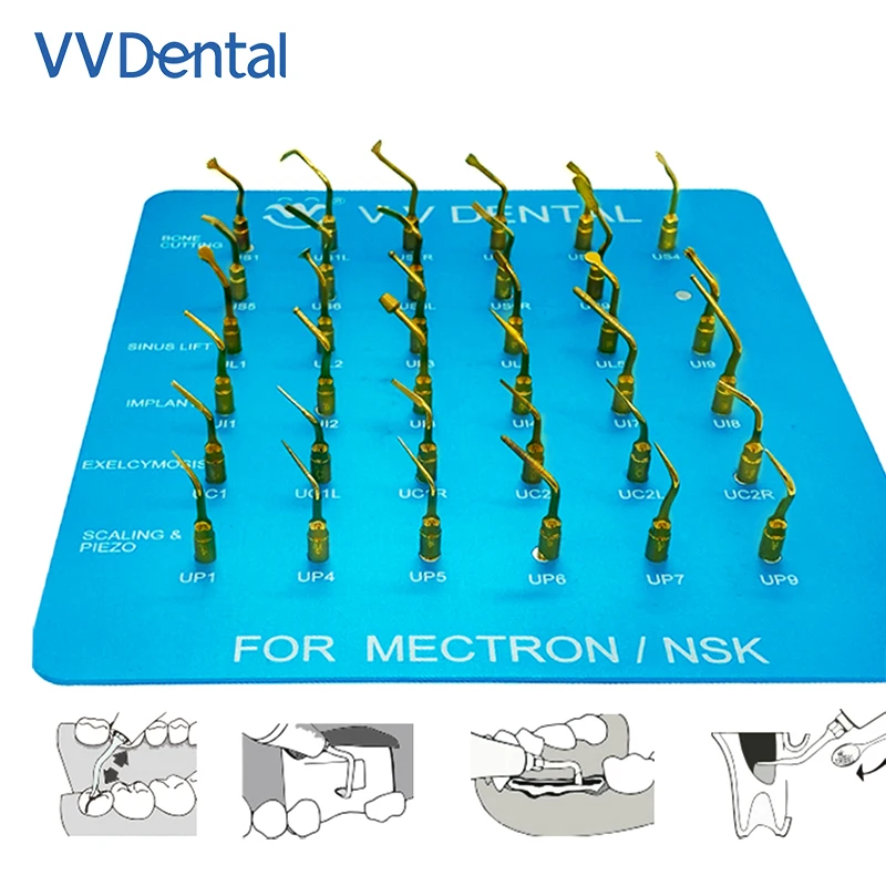 VV Dental Piezo насадка для операций s обрезки костей подъема импланта и экзельного зуба