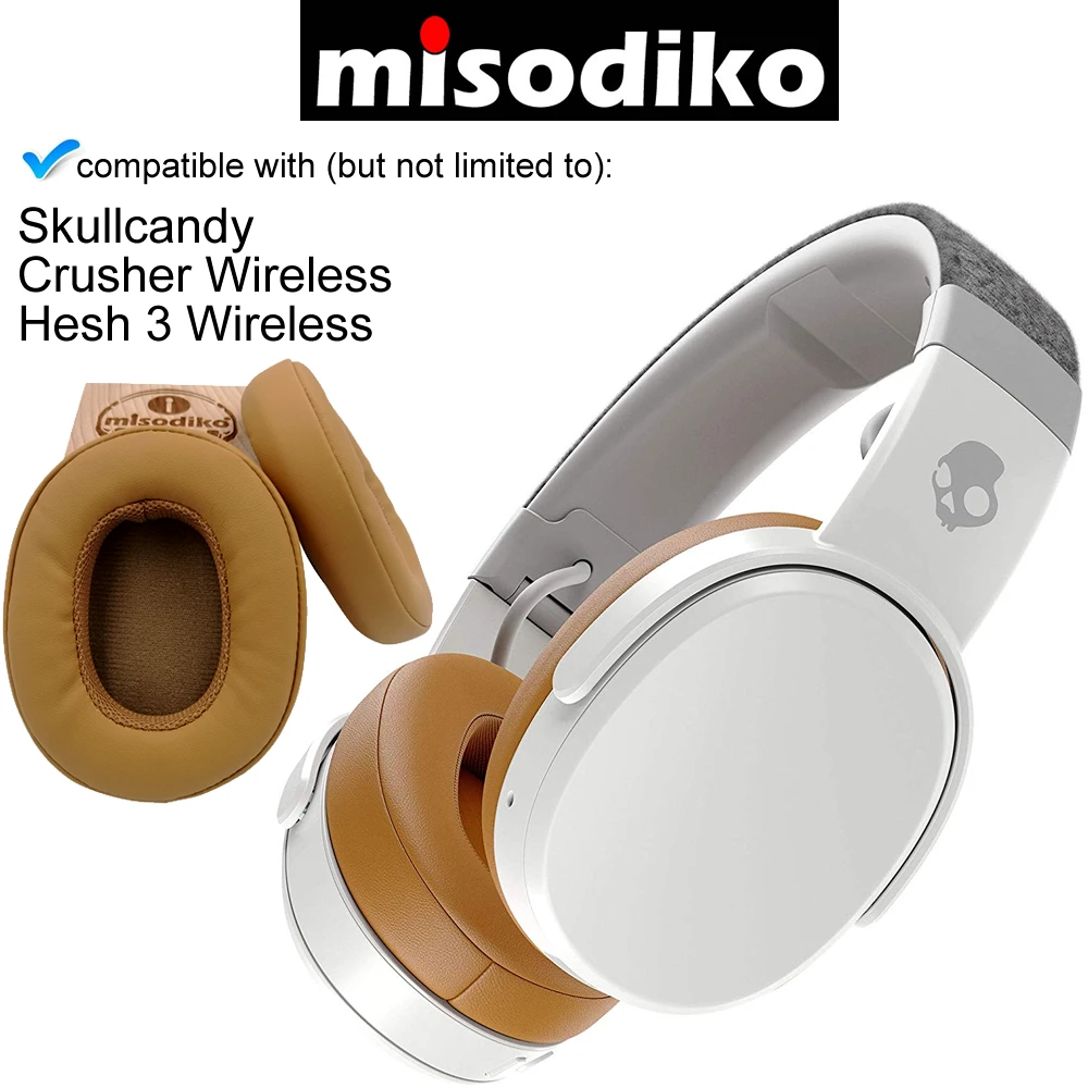 Сменные амбушюры misodiko для беспроводных наушников Skullcandy дробилка Hesh 3 ремонтные