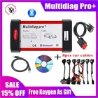 Автомобильный диагностический сканер VD DS150E CDP multidiag pro + Bluetooth, USB 2017.R3 keygen