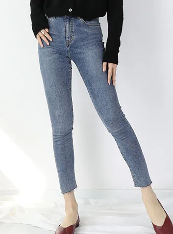 

Женские джинсовые брюки на осень и зиму, новые эластичные флисовые облегающие джинсы с высокой талией, джинсы с флисовой подкладкой
