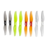 4 pairs gemfan hurricane 3018 3x1 8 3 inch 2 blade propeller 2mm hole t mount for rc fpv racing drone diy parts%e2%80%93 clear grey