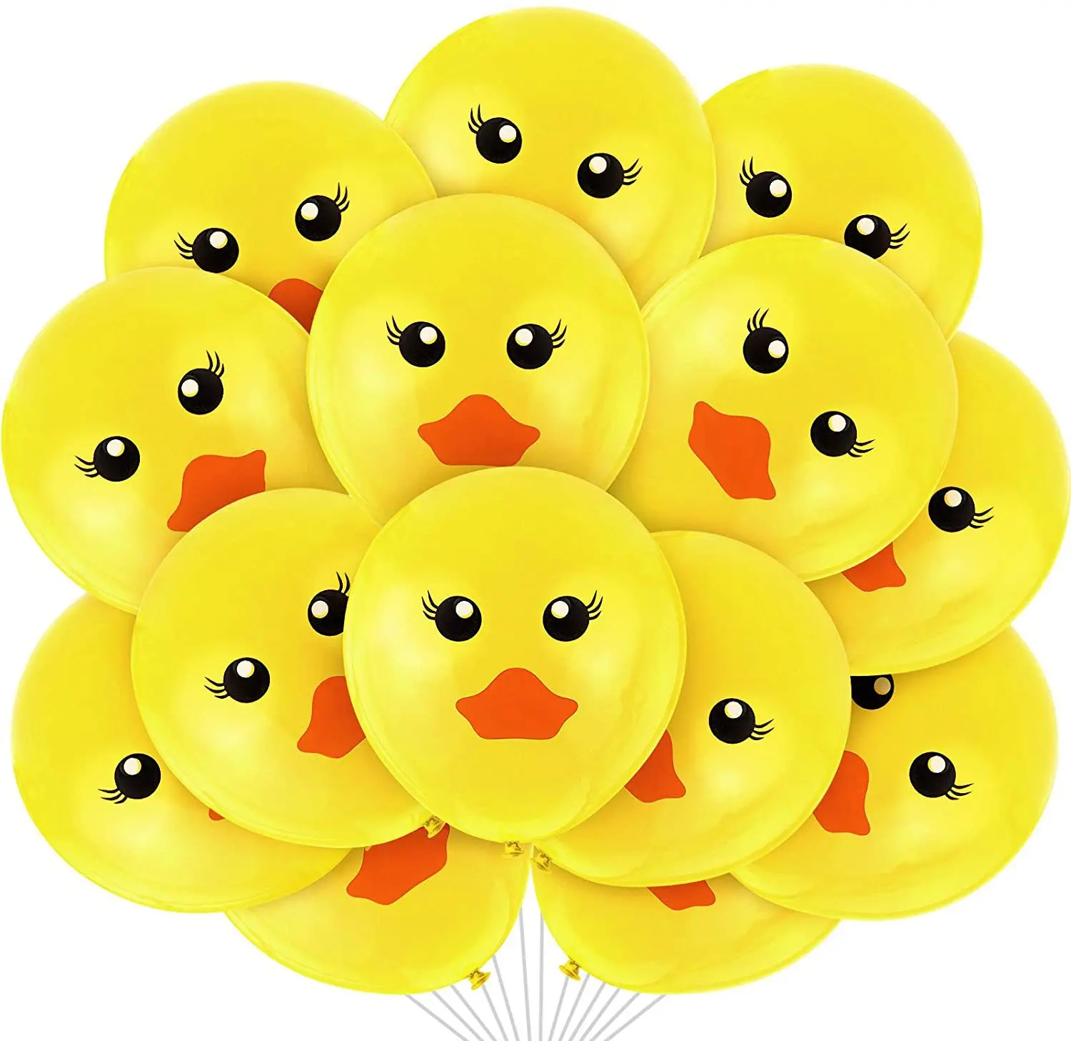 

10pcs Yellow Duck Latex Balloon Birthday Party Children's Day Decoration Baby Shower Inflatable Helium Balloon Kids Toys