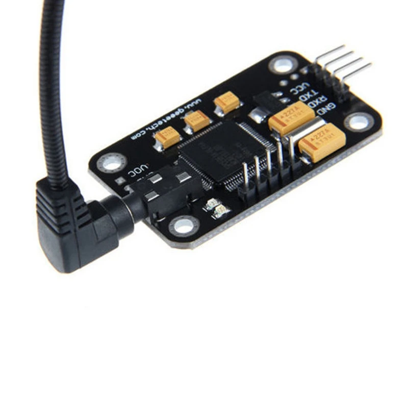 

Voice Recognition Module With Microphone Dupont Speech Recognition Voice Control Board For Arduino Compatible