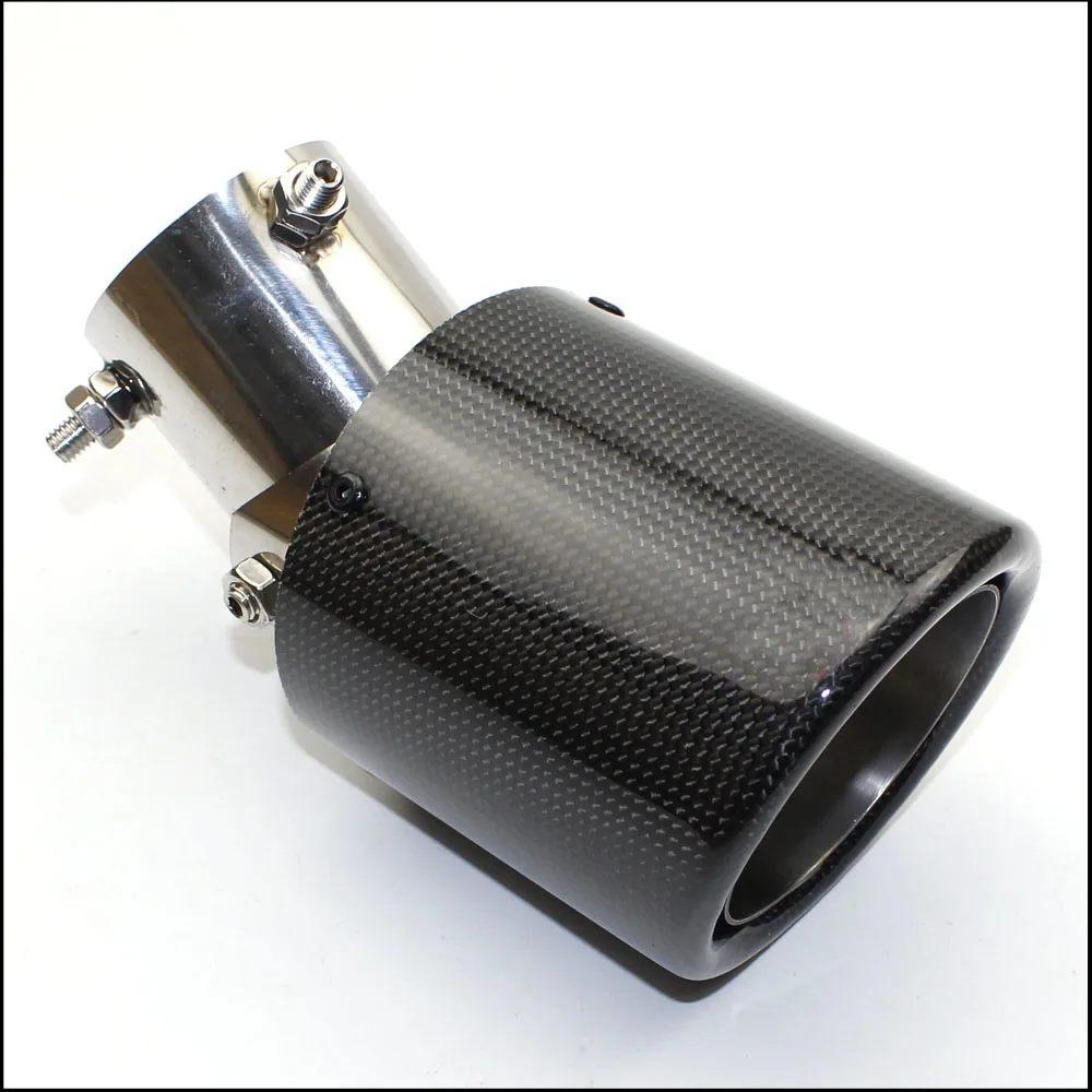 Автомобильный Стайлинг Глянцевая + нержавеющая сталь AK A.K труба выхлопная