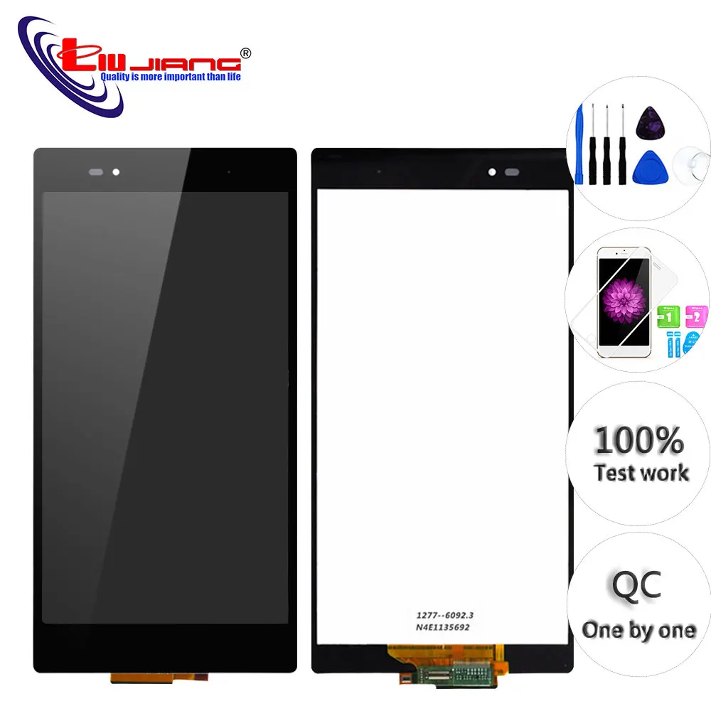 6,44 3,5 дюйма ЖК подходит для sony Xperia Z Ultra XL39H XL39 C6802 C6806 C6843 C6833 сенсорный экран дигитайзер