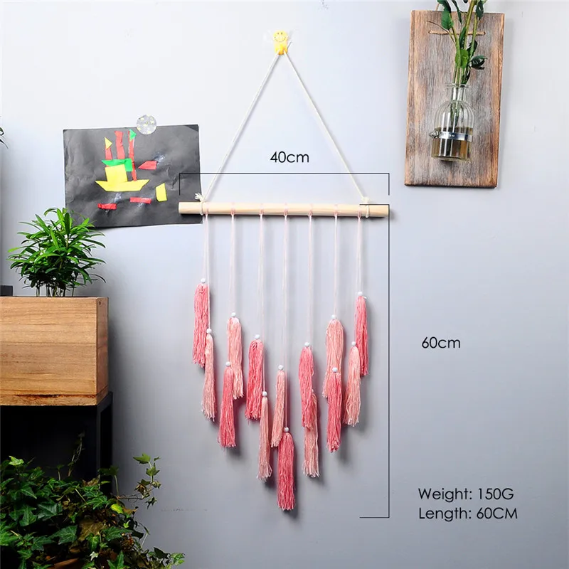 

nordic dream catcher large tassel dream catcher handmade dreamcatcher kids room decoration wedding decoration gift for friend