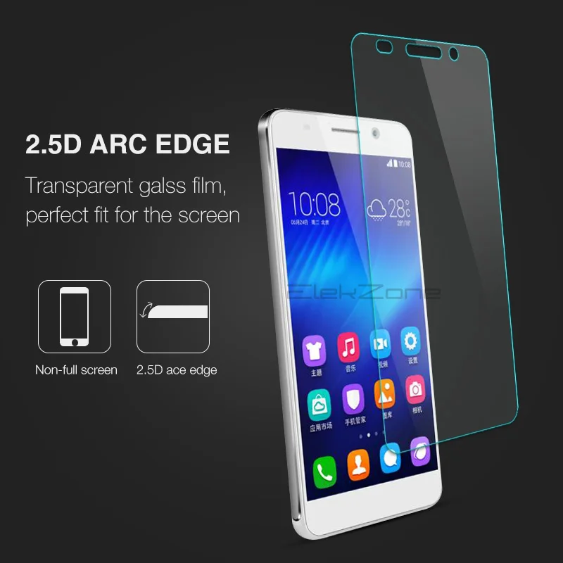Закаленное стекло 9H 0 3 мм 2.5D премиум пленка для Huawei Honor 6 5 защита экрана H60-L02 1 2 9 8 10 |