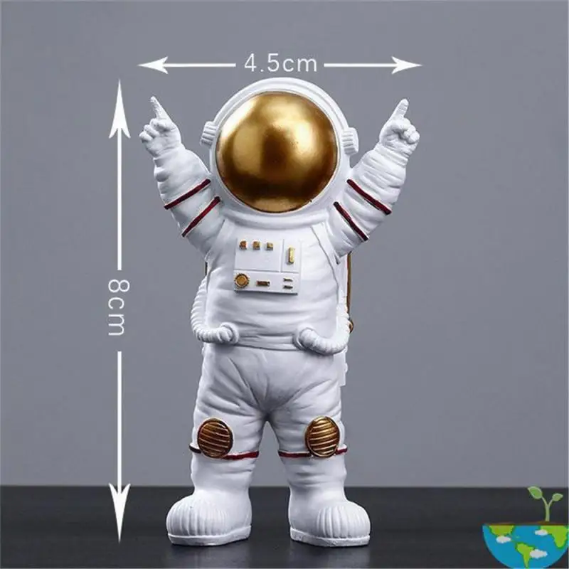 

Creative Astronaut Spaceman Resin Statue Car Decor Art Craft Figurine Abstract Sculpture Home Office Desktop Decor Ornament Gift