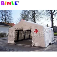 Removeble AirTight Army Inflatable Medical Tent Portable PVC Inflatable Emergency First Aid Tent for hospital