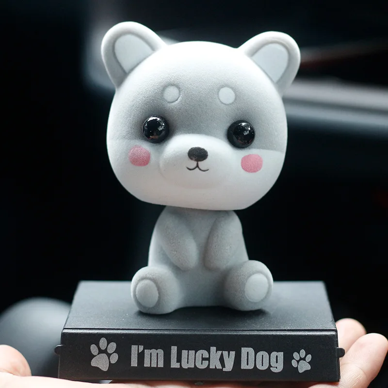 Декоративные игрушки для автомобильной приборной панели щенок бобблеголова