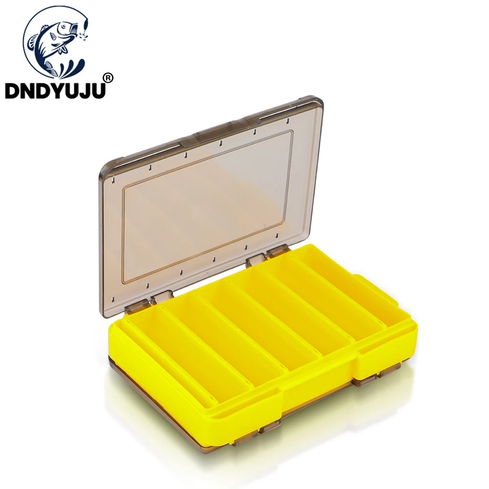 

DNDYUJU 12 Compartments Double Sided Fishing Lure Boxes Bait Storage Case Storage Trays Hooks Waterproof Fishing Accessory