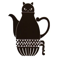 japanese cats teapots cute coffee sets creative cartoon teapot household ceramic cup milk cups japanese teapot 1 teapot 2 cups