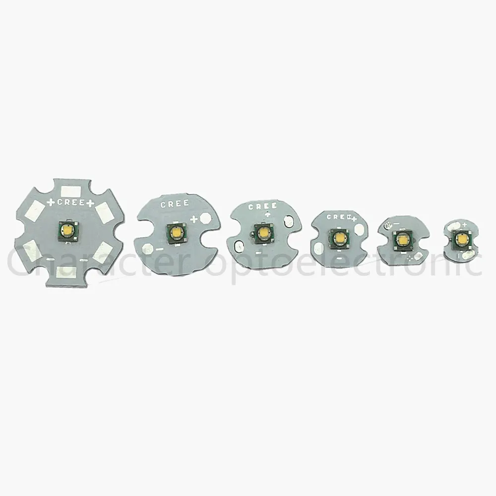 10PCS CREE XPE R3 LED Chip 3W High Power light XP-E Lamp Warm white 3000-3500K Emitter with 20/16/14/12/10/8MM PCB |