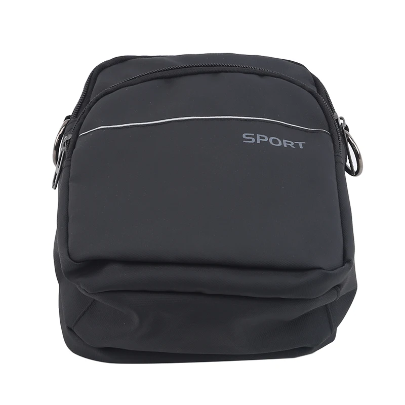 

Men Travel Cool Oxford Shoulder Bag Black Waterproof Fashion Crossbody Bags Handbag Male Messenger Bags