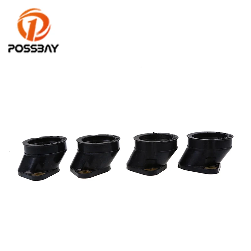 POSSBAY 4 шт. мотоцикла карбюратор Интерфейс адаптер подходит для Kawasaki ZR750 Зефир 1991 2006