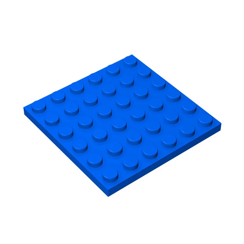 10 шт. детали MOC 3958 пластина 6x6 Совместимые Кирпичи сборные строительные блоки