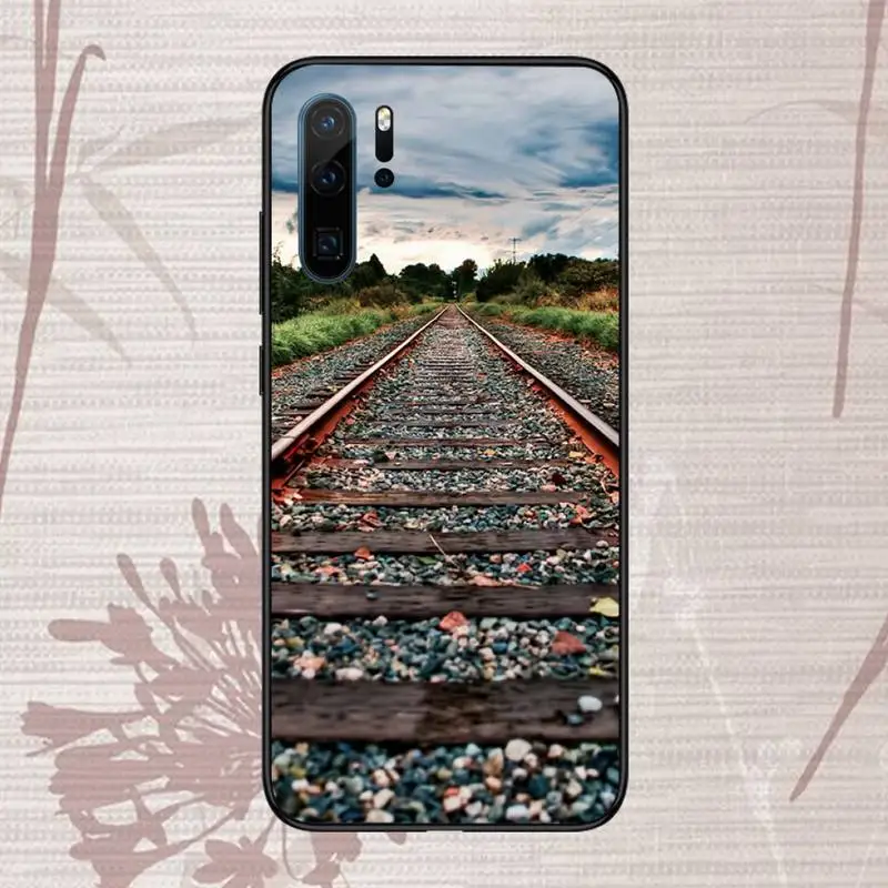 

Train tracks rail Phone Case For Huawei P20 P30 P40 lite Pro P Smart 2019 Mate 10 20 Lite Pro Nova 5t