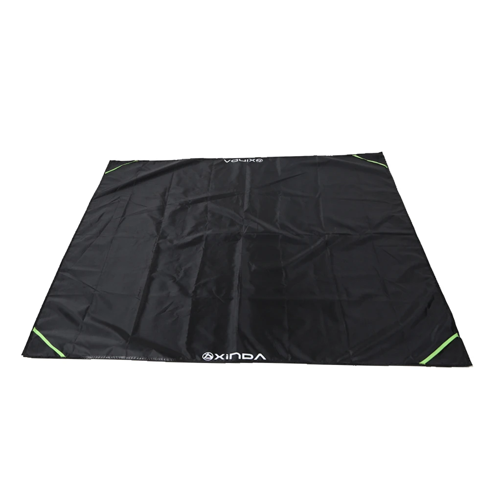 Черный скалолазание трос для спелеотуризма коврик наземного листа брезент