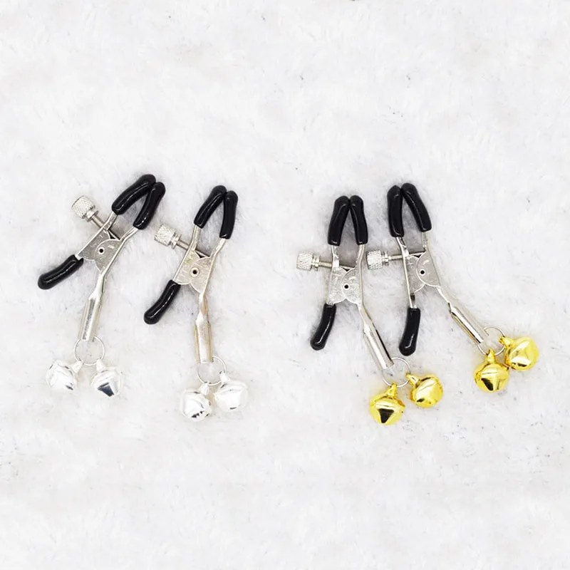 1 пара сексуальные соски зажим женский груди БДСМ маленький колокол игрушки