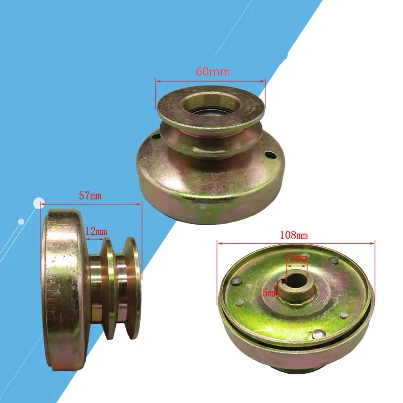 Плоский ключевой вал типа А двойной паз ременной муфты подходит для 154F/152F