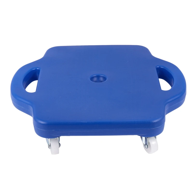 

Children's Sports Toy Plastic Scooter Board, Contoured Handle, Blue