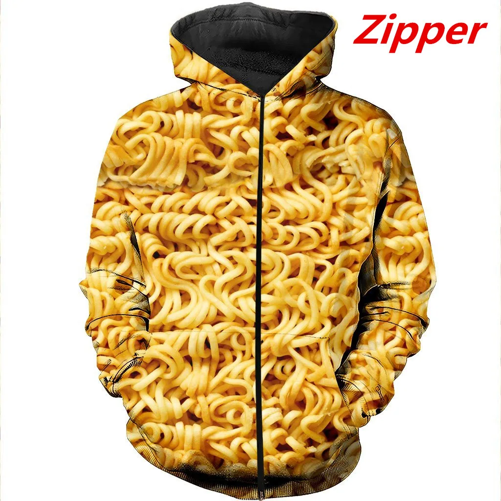 

Fashion 3D Print Raw Ramen Noodle Clothes Art Streetwear Men Women Pullover Funny Unisex Hoodie/Sweatshirt/Zipper TY-280