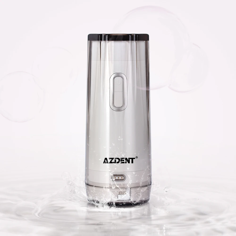 Электрические ирригаторы для полости рта AZDENT портативный USB Перезаряжаемый водный зубной Флоссер водонепроницаемый 5 типов зубов очиститель для спа