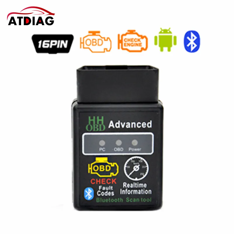 Bluetooth V2.1 Мини Elm327 obd2 сканер OBD Автомобильный диагностический инструмент