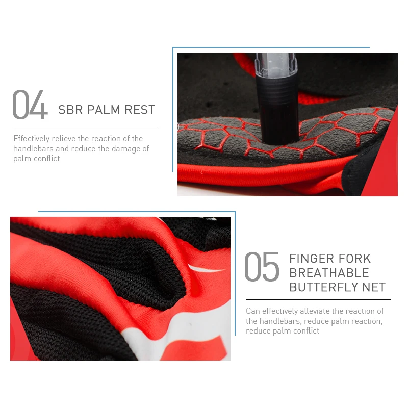 

1 Pair Full Finger Cycling Bike Gloves Moisture Wicking Bicycle Bike Ski Outdoor Durable Bike Gloves Spring Autumn