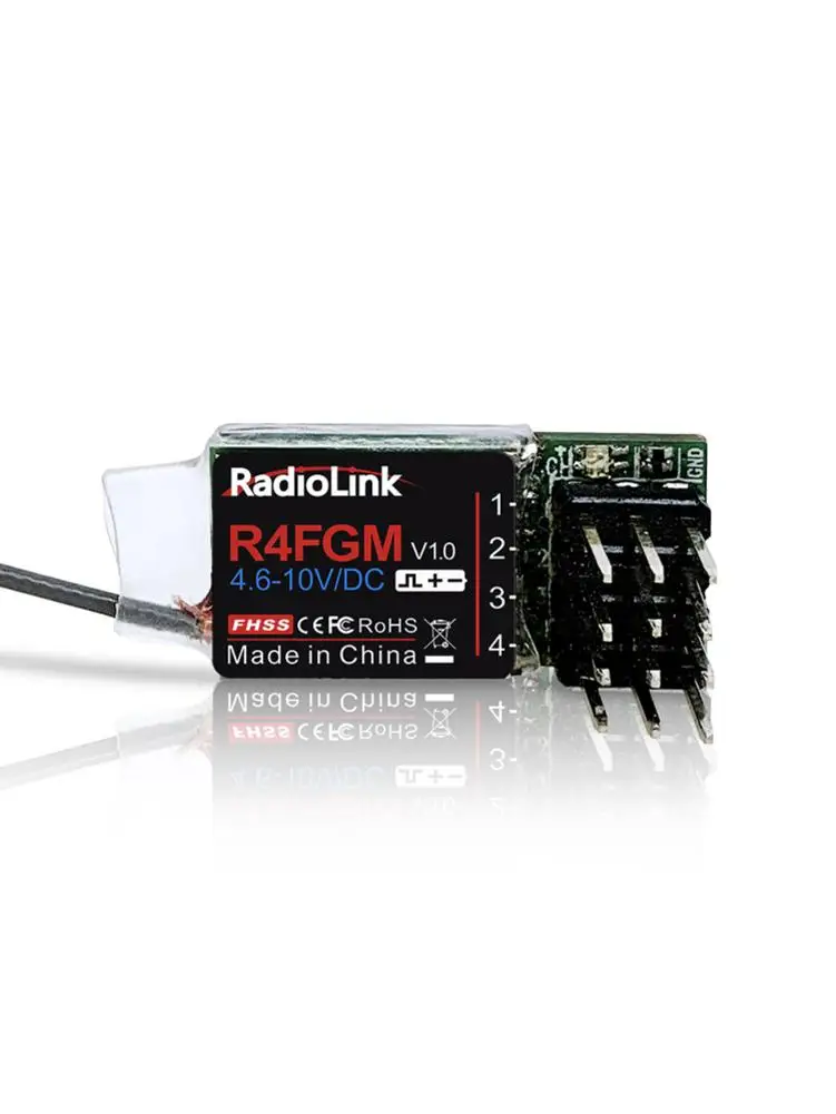 2019 Новый Radiolink R4FGM 4CH приемник интегрированный гироскоп для RC MINI Z автомобилей и