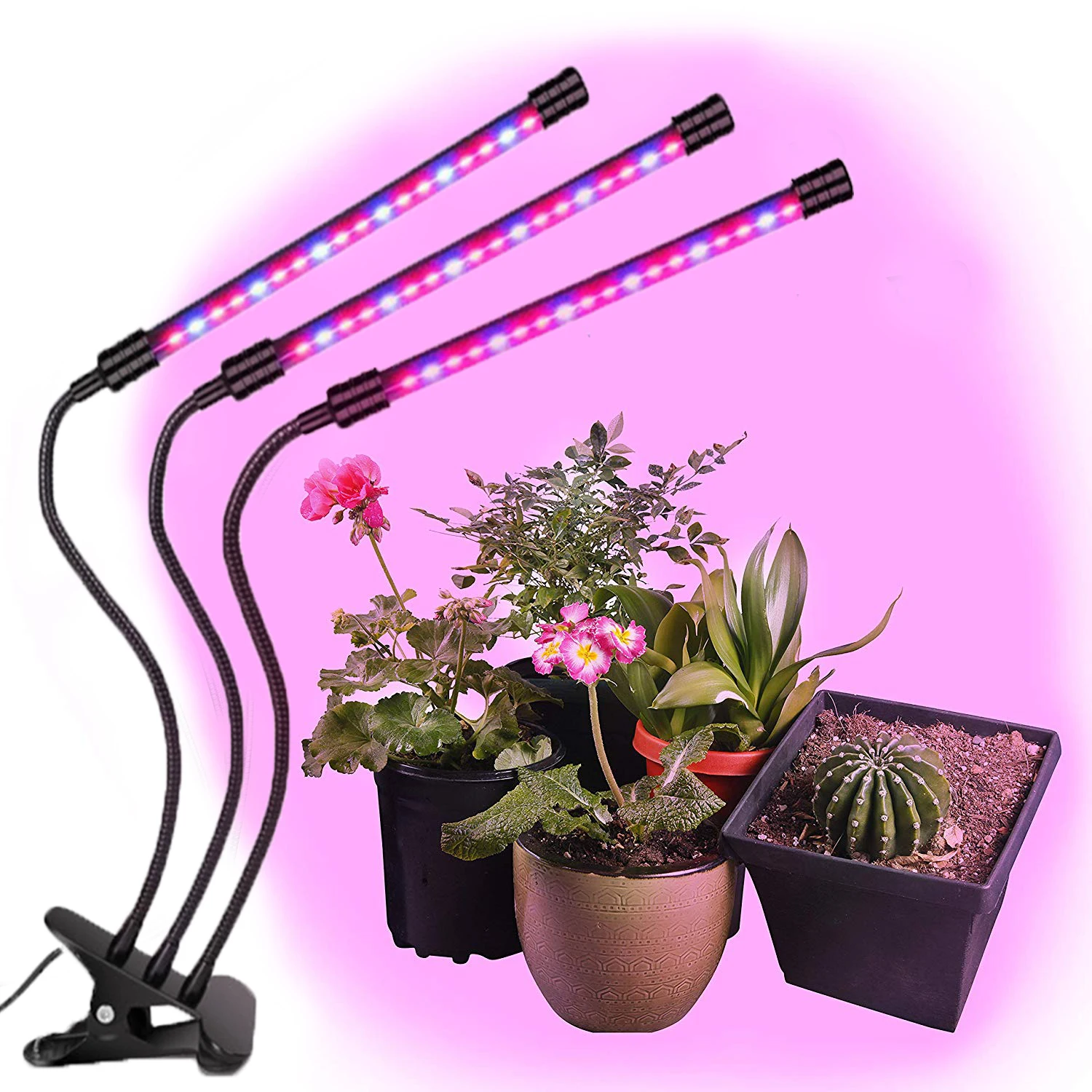 54 светодиодный свет для выращивания подсветка растений комнатных светильник