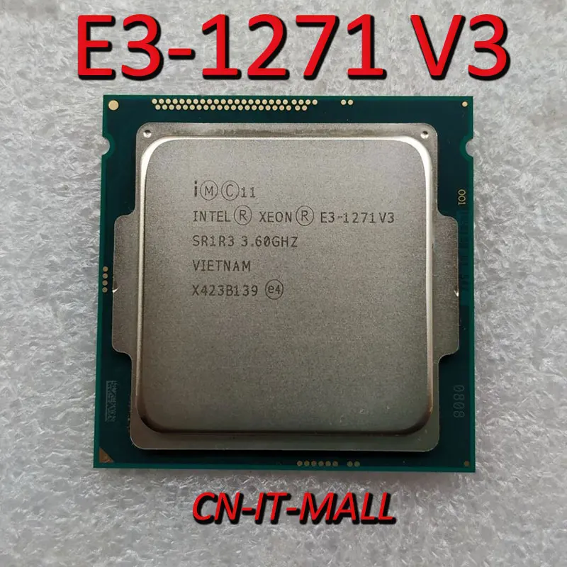 Процессор Intel Xeon E3 1271 V3 3 6 ГГц 8 Мб 4 ядра потоков LGA1150|Компьютерные кабели и разъемы|