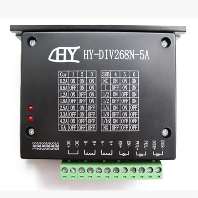 

Аксессуары для ЧПУ, Драйвер шагового двигателя HY-DIV268N-5A