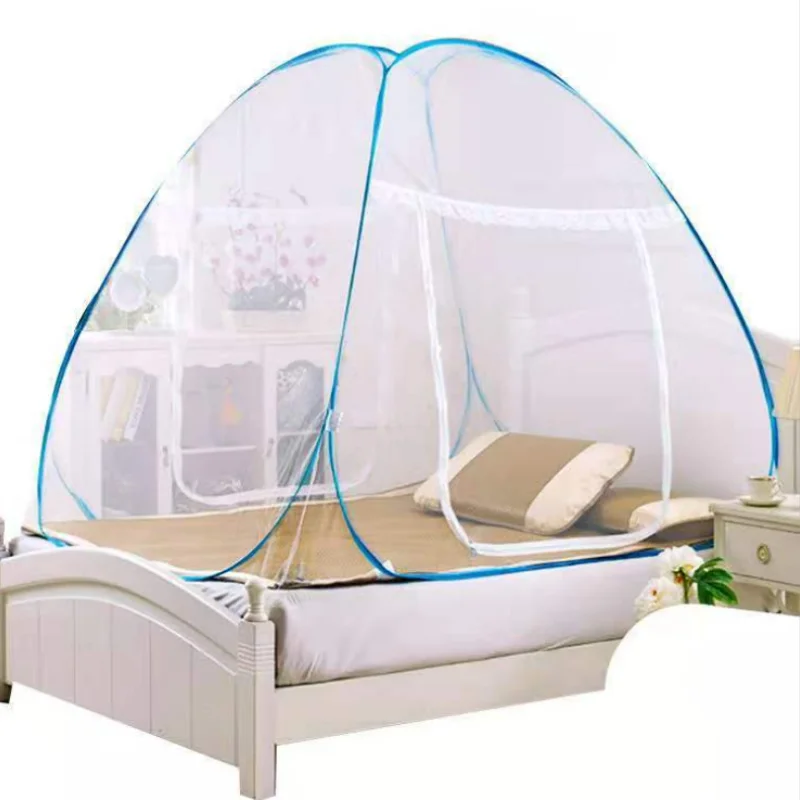 

Foldable Bottomless Mosquito Net Portable Anti-mosquito net window Tent Folding bed Bed canopy on the bed mosquito net baby bed
