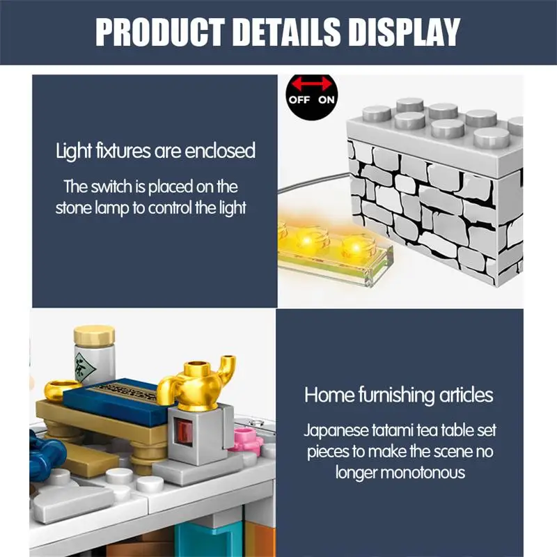 Креативный светодиодный светильник вращающаяся музыкальная шкатулка городской